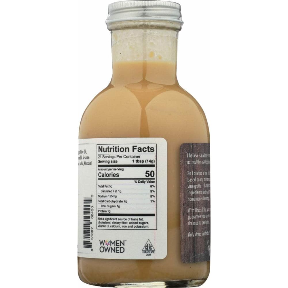 DRESS IT UP DRESSING Dress It Up Dressing Drssng Sesame Tahini, 10 Fo