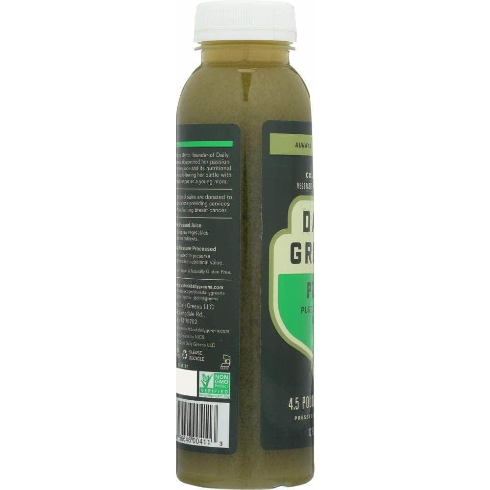 Daily Greens Drink Daily Greens Purity Pure & Simple Greens Cold Pressed Juice, 12 oz