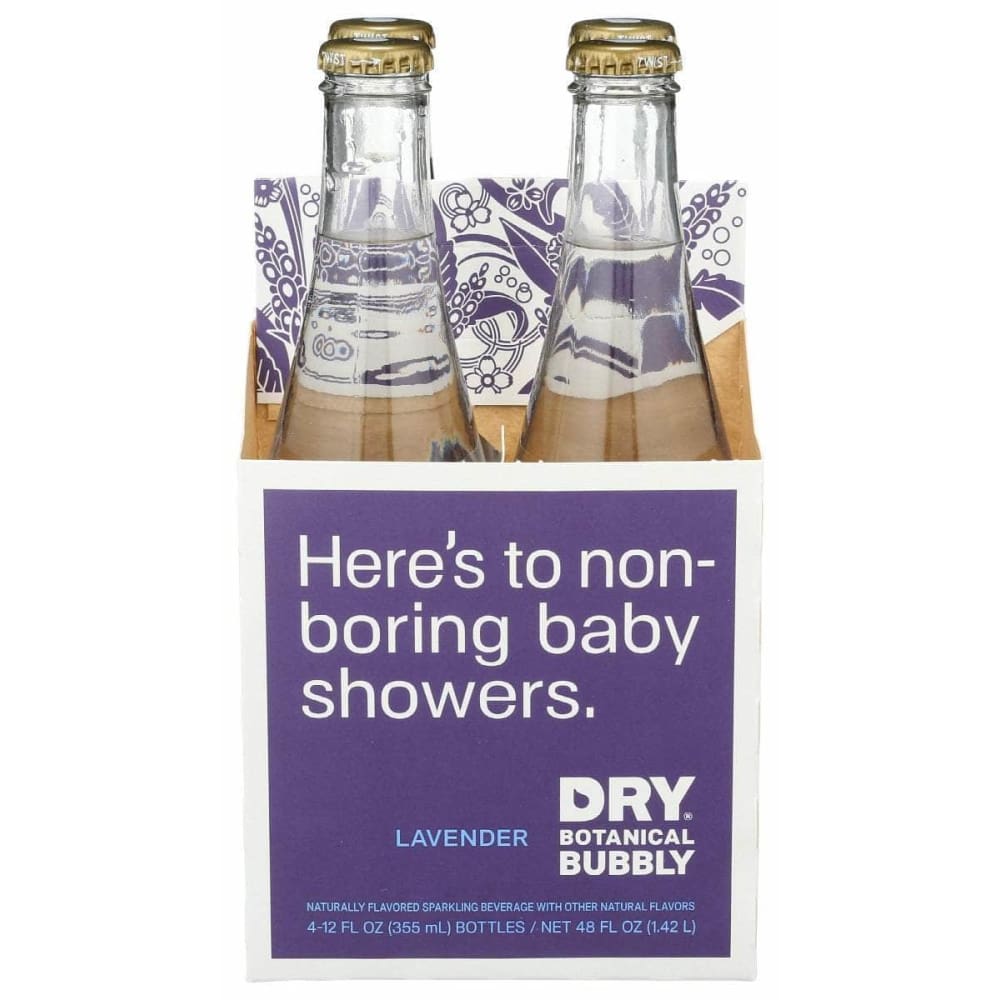 DRY SODA DRY SODA Lavender Botanical Bubbly, 48 fo