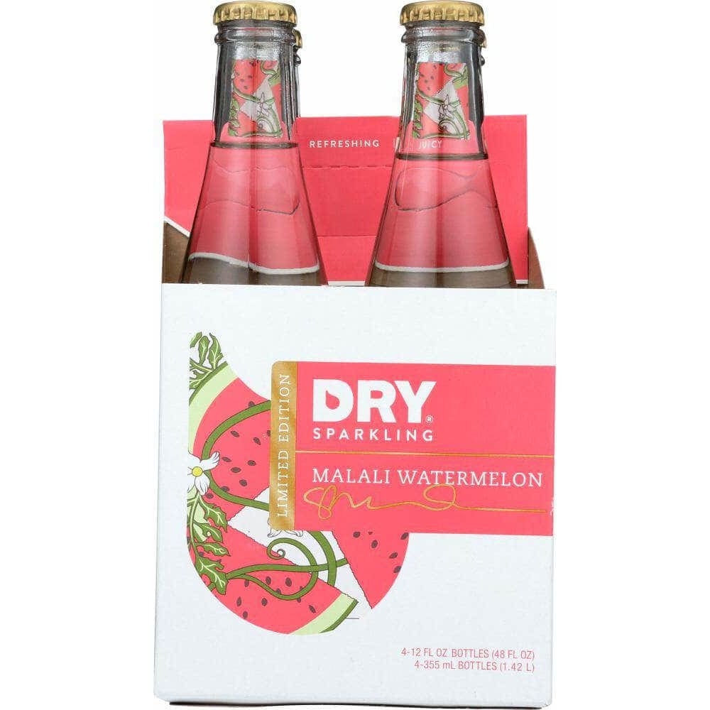 Dry Soda Dry Soda Dry Sparkling Watermelon Bottle 4-12 fl oz, 48 fl oz