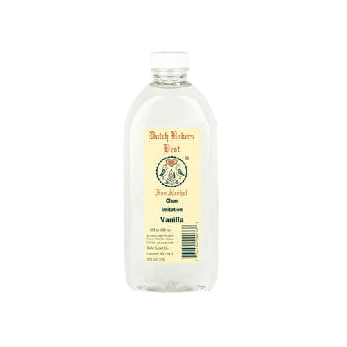 Dutch Baker’s Best Clear Imitation Vanilla 12oz (Case of 12) - Baking/Extracts - Dutch Baker’s Best