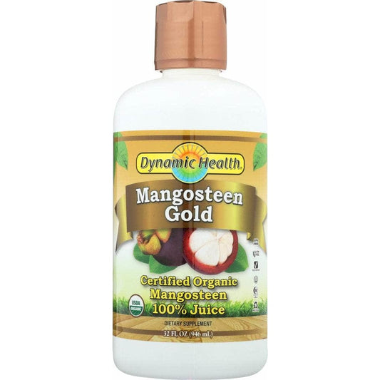 DYNAMIC HEALTH Dynamic Health Juice Mangosteen Gold Organic, 32 Fo