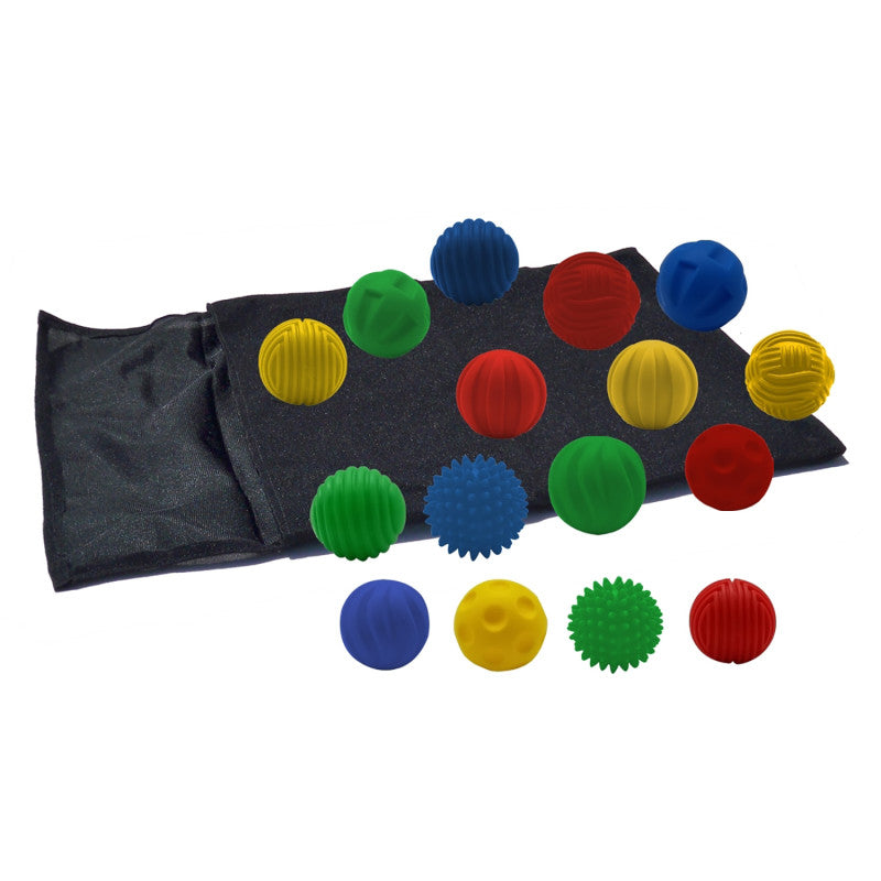 Tactile Sensory Ball Set with Sack