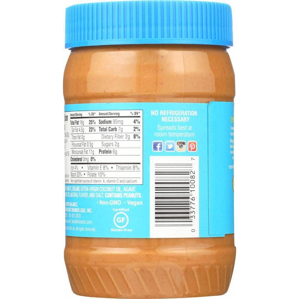 Earth Balance Earth Balance Coconut & Peanut Spread Creamy, 16 oz