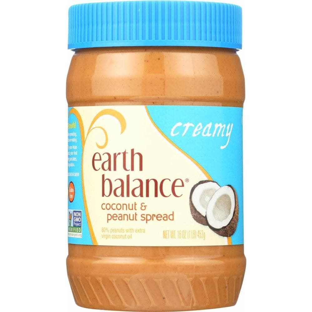 Earth Balance Earth Balance Coconut & Peanut Spread Creamy, 16 oz