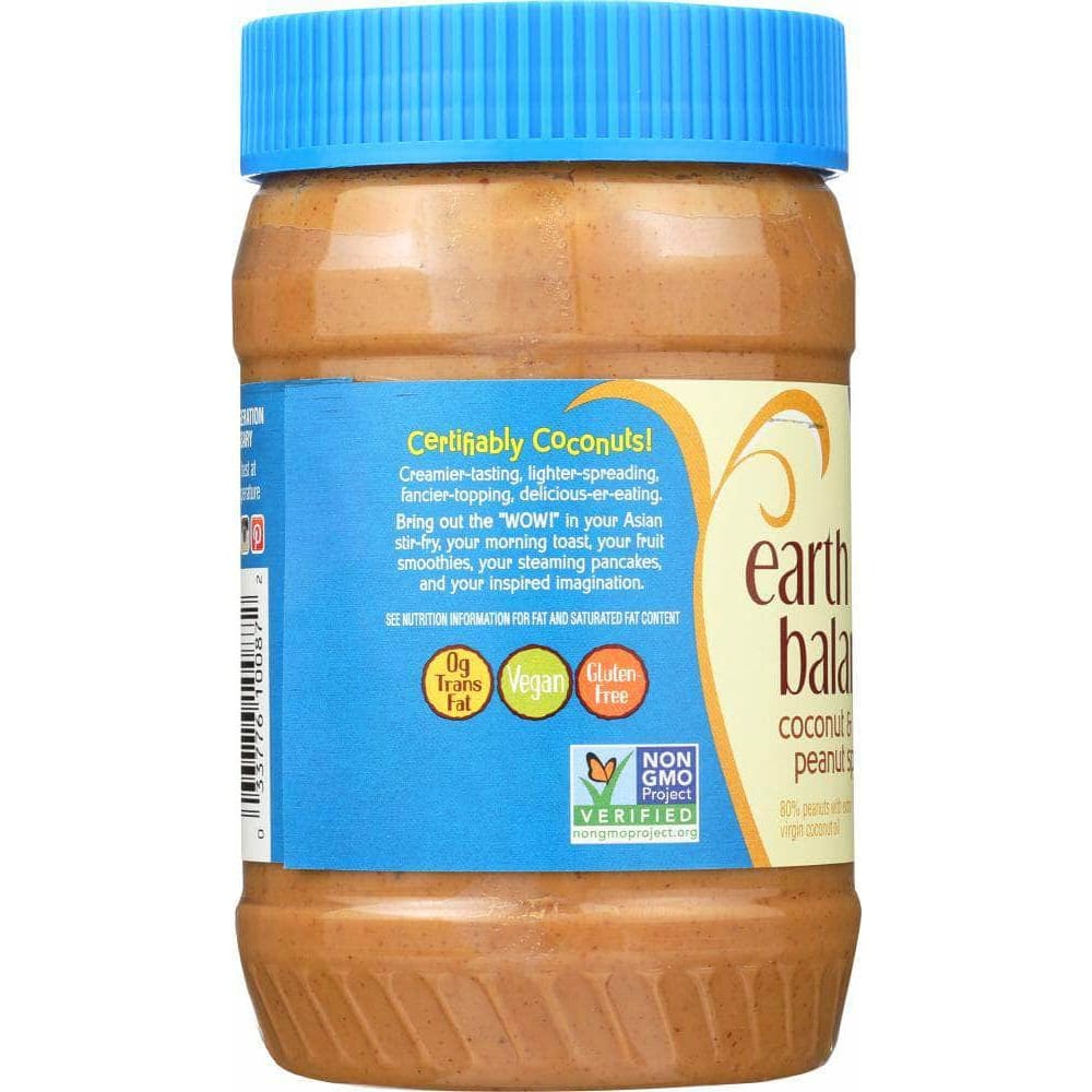 Earth Balance Earth Balance Coconut & Peanut Spread Crunchy, 16 oz