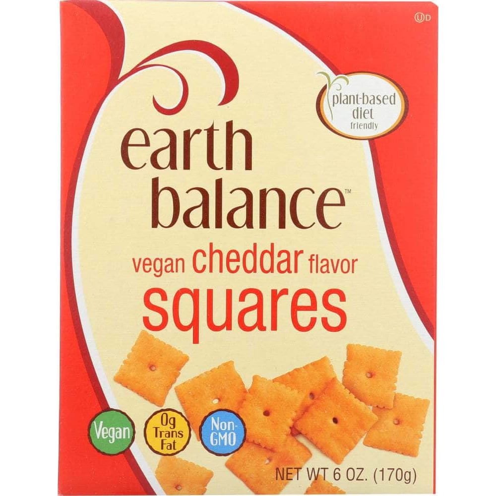 Earth Balance Earth Balance Vegan Cheddar Flavor Squares, 6 oz