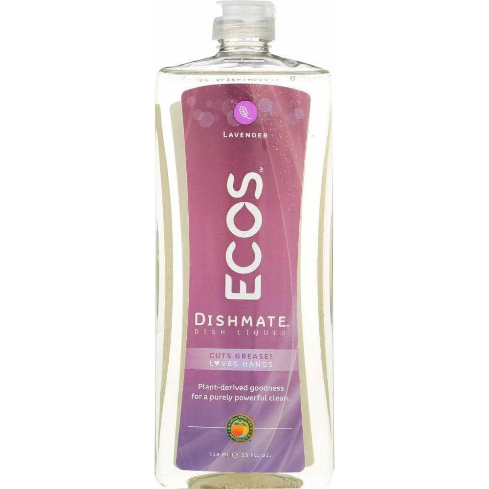 Ecos Earth Friendly Ecos Dishmate Diss Liquid Lavender, 25 oz