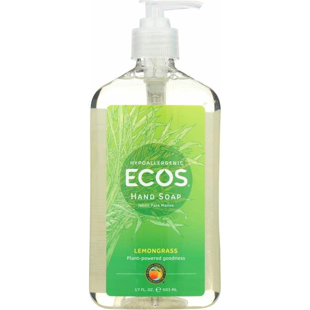 Ecos Earth Friendly Hand Soap Lemongrass, 17 oz