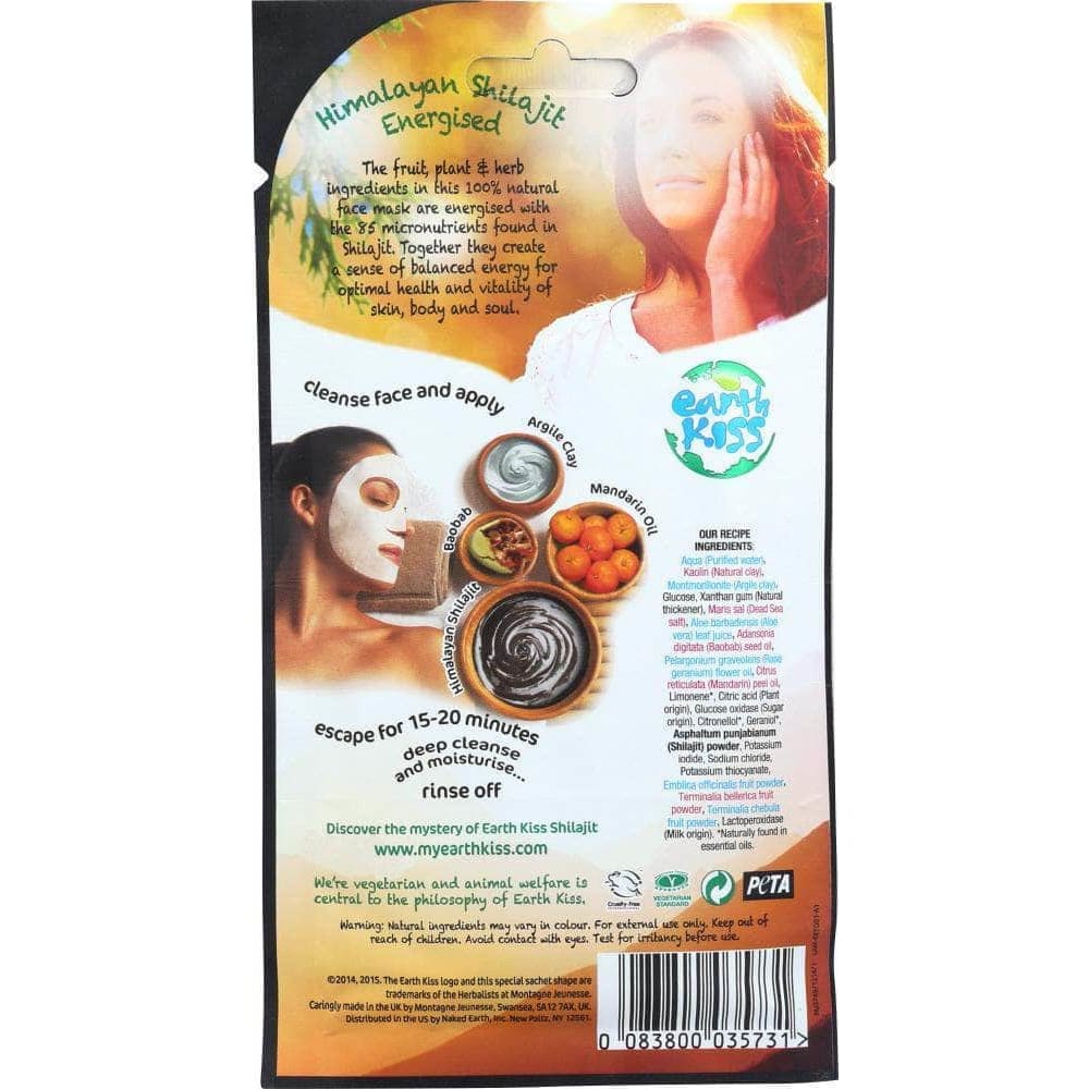 Earth Kiss Earth Kiss Mask Clay Facial Hydrate, .84 oz