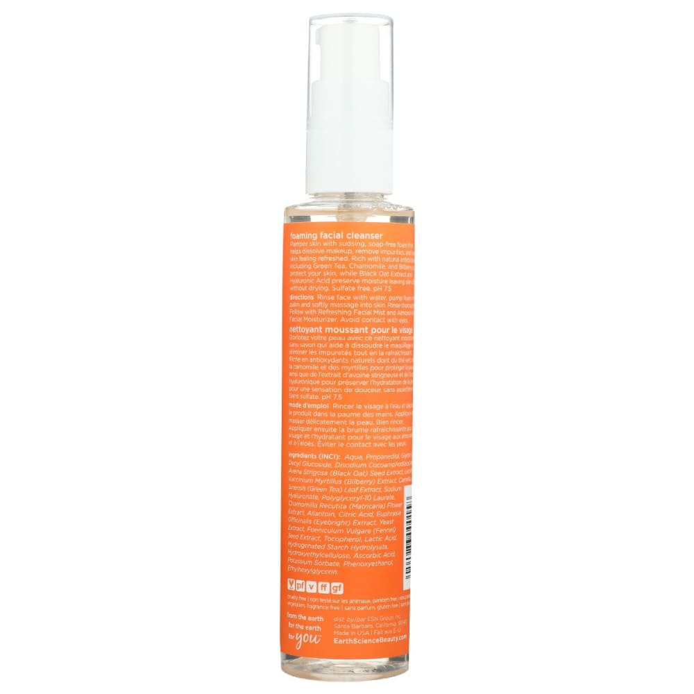 EARTH SCIENCE: Cleanser Facial Foaming 6 fo - Beauty & Body Care > Skin Care > Facial Cleansers & Exfoliants - EARTH SCIENCE