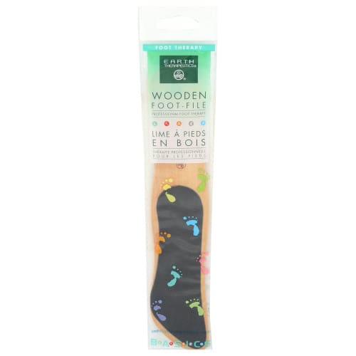 EARTH THERAPEUTICS: Foot File Wooden 1 ea - Beauty & Body Care > Skin Care > Foot Care - EARTH THERAPEUTICS