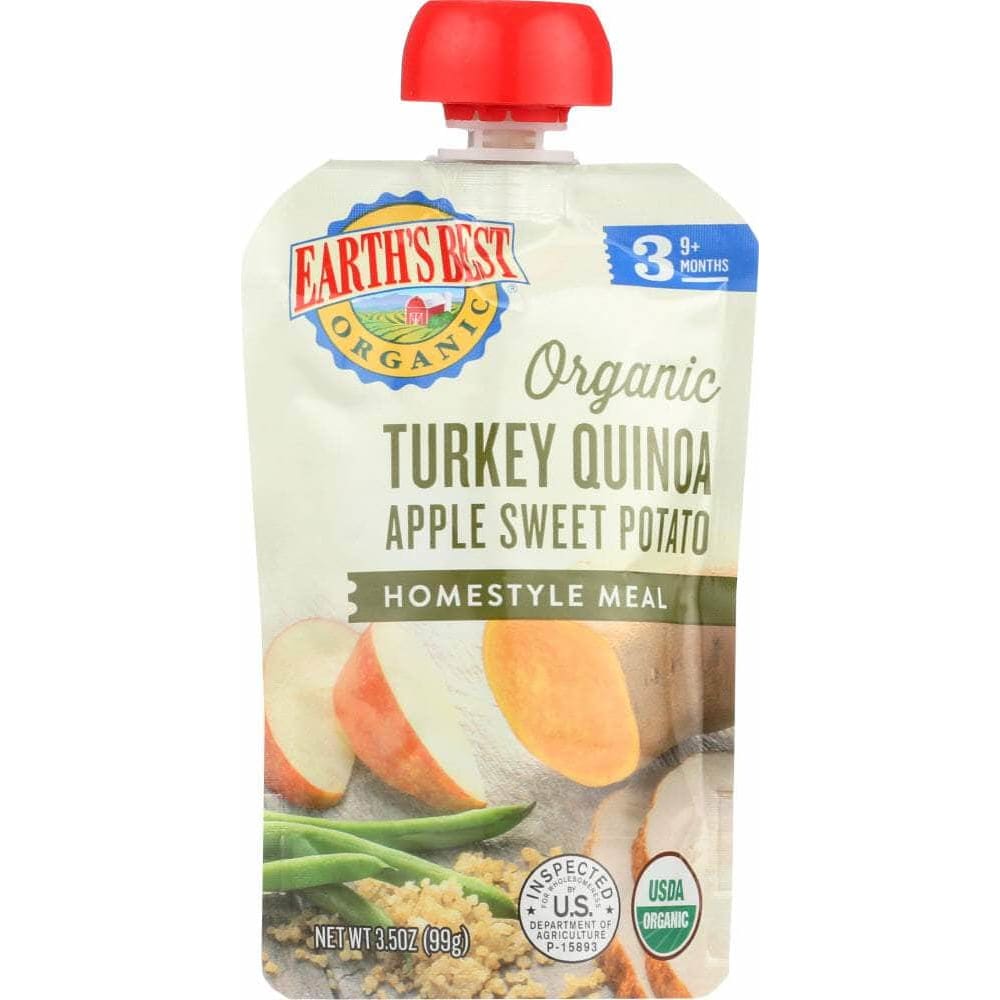 EARTHS BEST Baby > Baby Food EARTHS BEST: Quinoa Turkey Sweet Potato, 3.5 oz