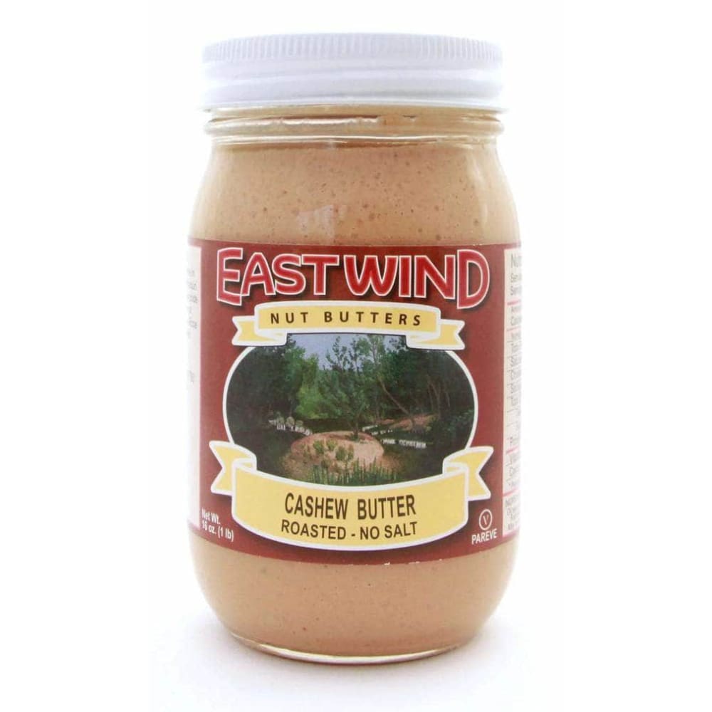 EAST WIND Grocery > Dairy, Dairy Substitutes and Eggs > Butters > Nut Butter Other & Multi EAST WIND Cashew Roasted Nut Butter, 16 oz