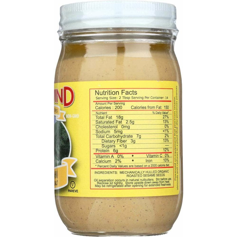 East Wind Nut Butters East Wind Nut Butter Organic Tahini, 16 oz