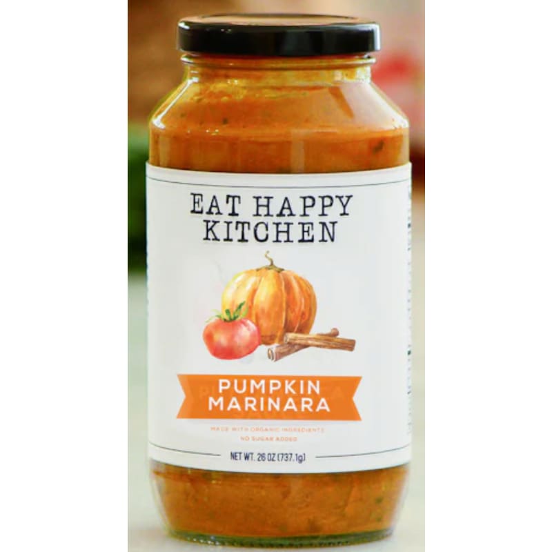 EAT HAPPY KITCHEN: Sauce Pumpkin Marinara 26 OZ (Pack of 3) - EAT HAPPY KITCHEN