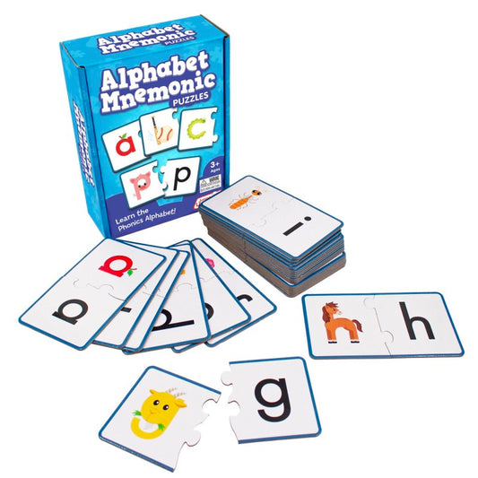 Alphabet Mnemonics Puzzle (Pack of 6)