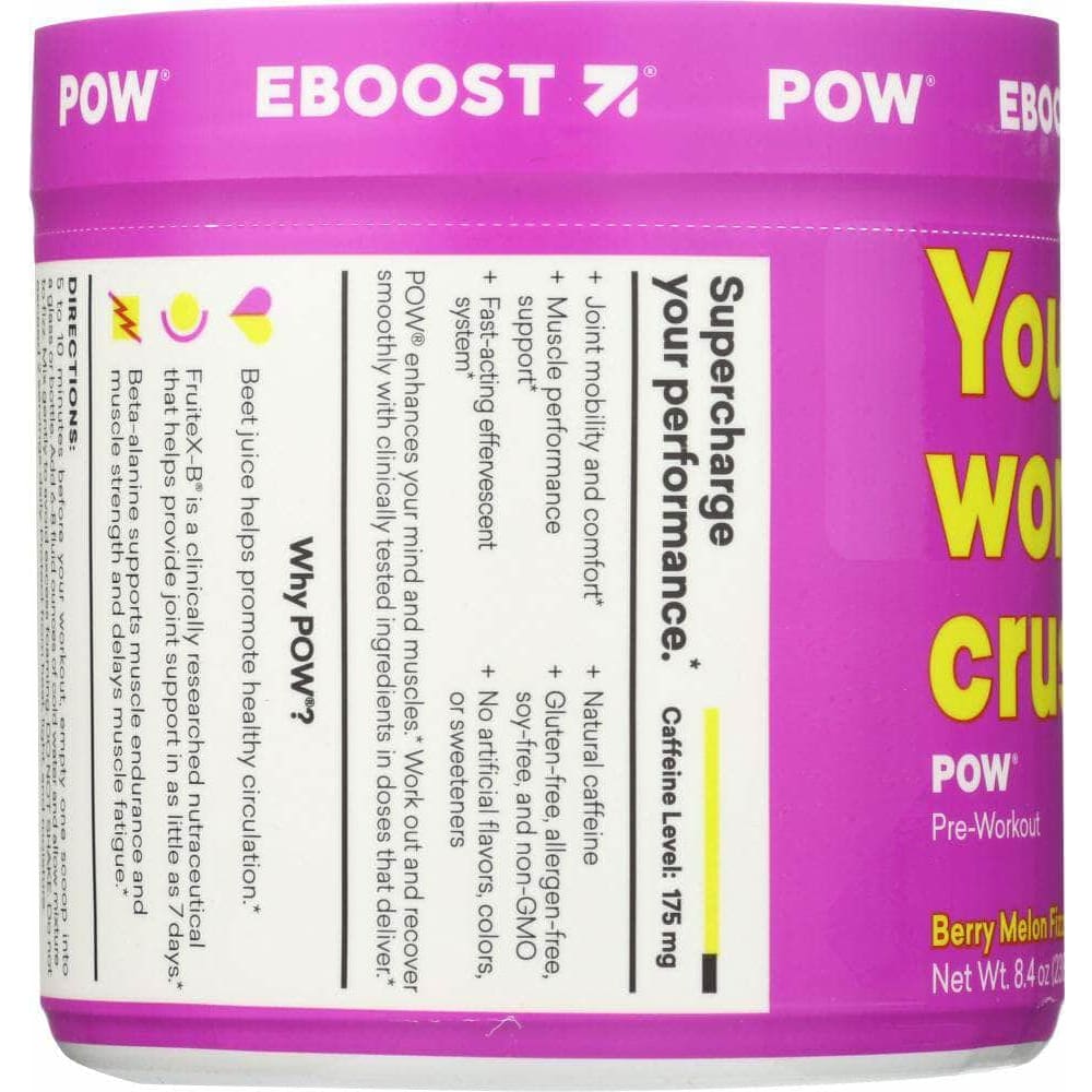 Eboost Eboost Pow Berry Melon, 8.4 oz