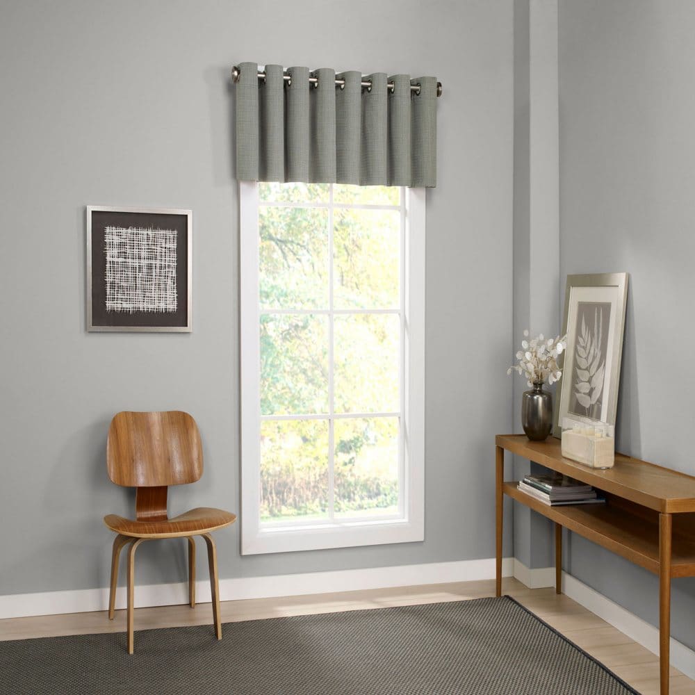 Eclipse Palisade Blackout Grommet Window Valance - Window Treatments - ShelHealth