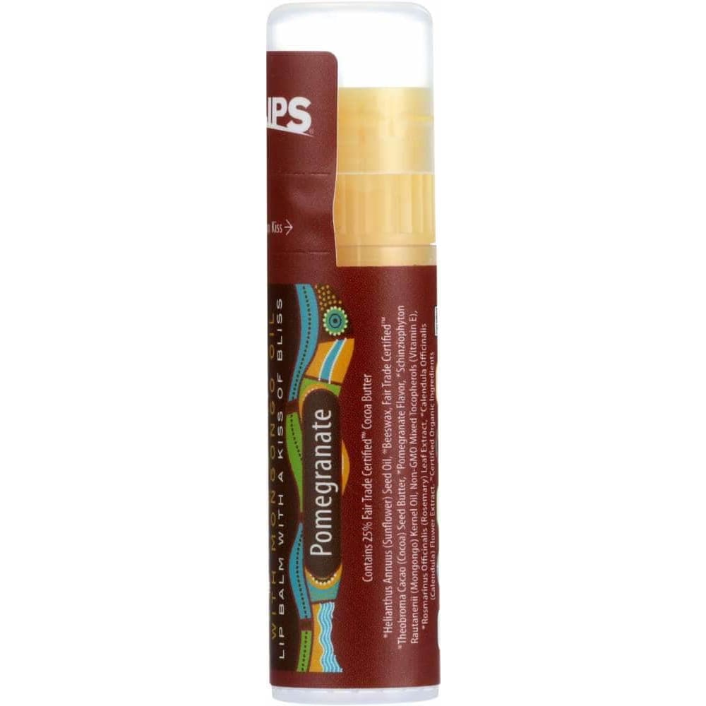 Mongo Kiss Eco Lips Mongo Kiss Pomegranate Lip Balm, 0.25 oz