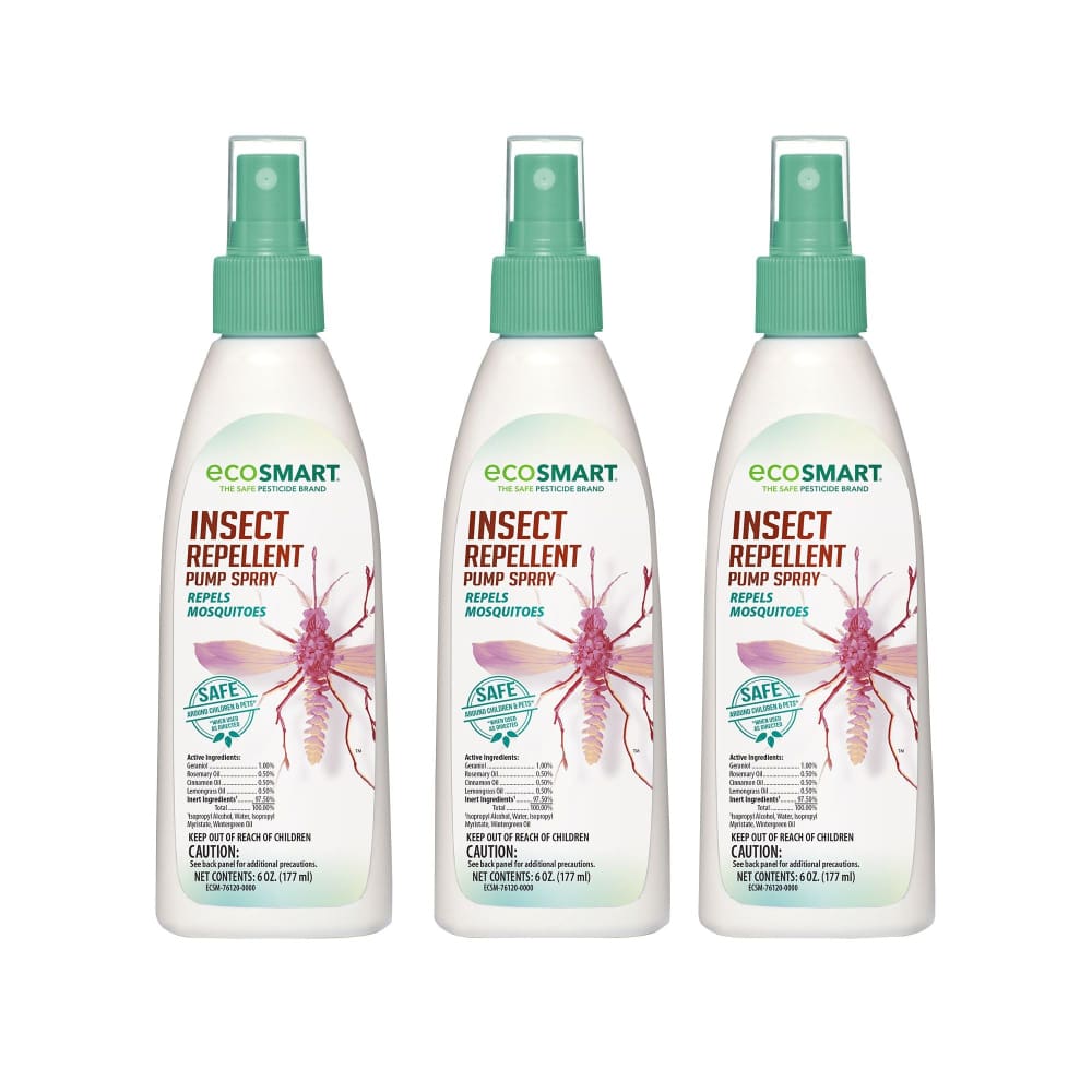 EcoSmart Natural DEET-Free Insect Repellent 6 oz./3 pk. - Home/Lawn & Garden/Pest Control/ - EcoSmart