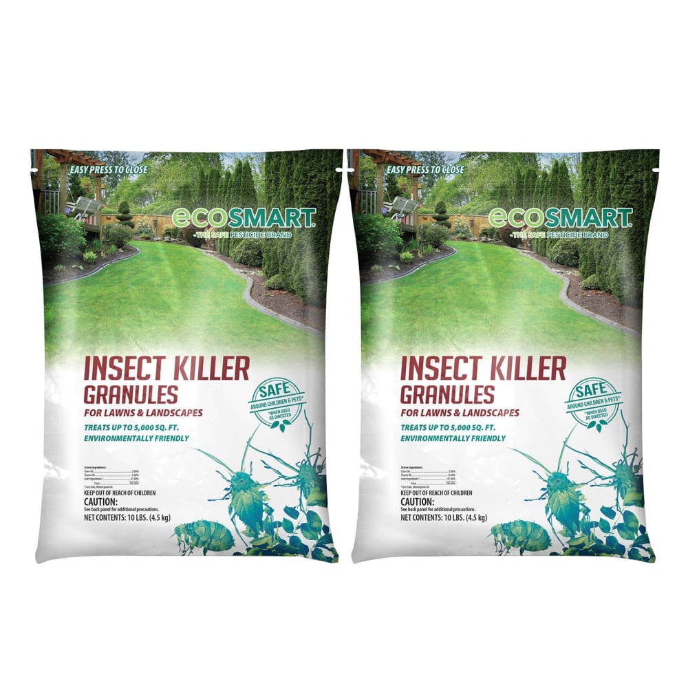 EcoSmart Plant-Based Lawn Insect Killer Granules, 10 lbs. / 2 pk ...