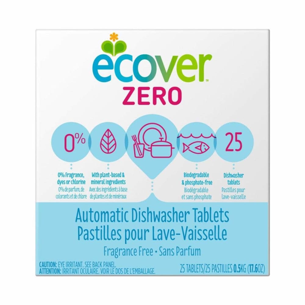 Ecover Ecover Automatic Dishwasher Tablets Zero, 17.6 oz