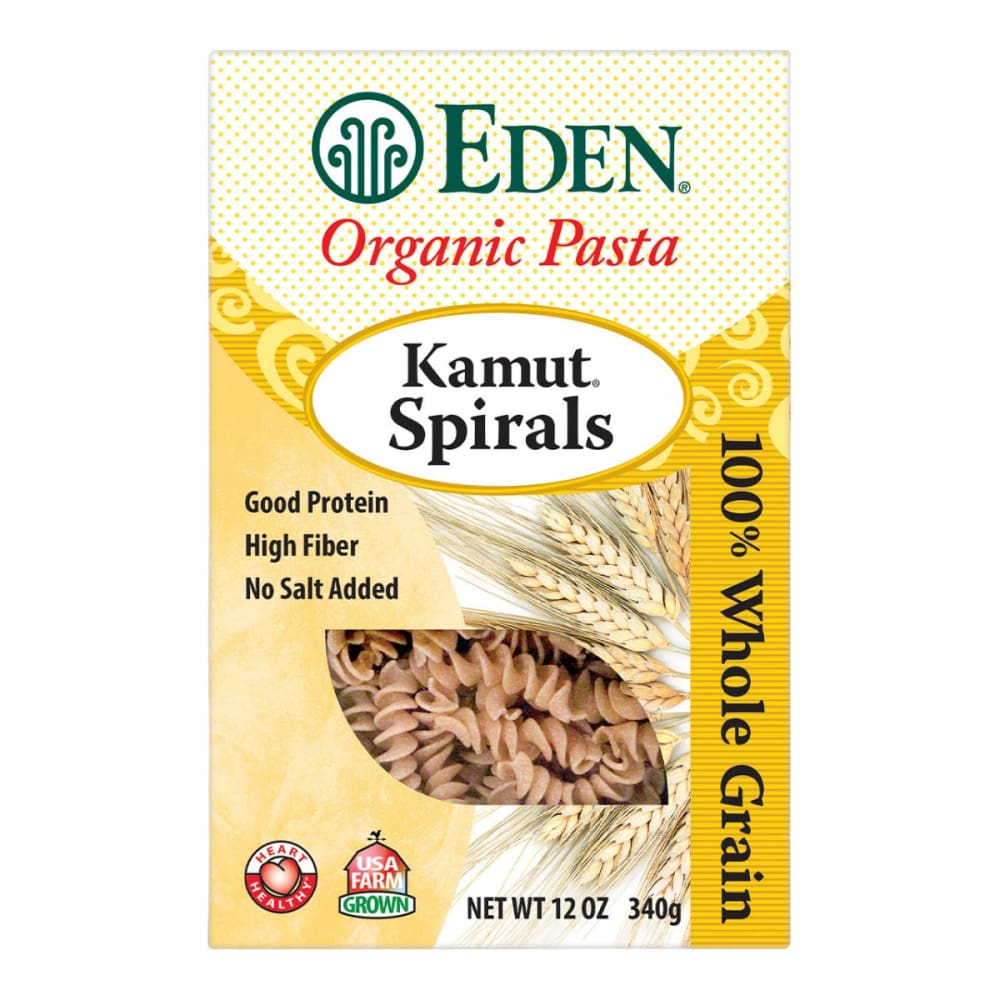 EDEN FOODS: Kamut Spirals Organic 12 OZ (Pack of 4) - EDEN FOODS