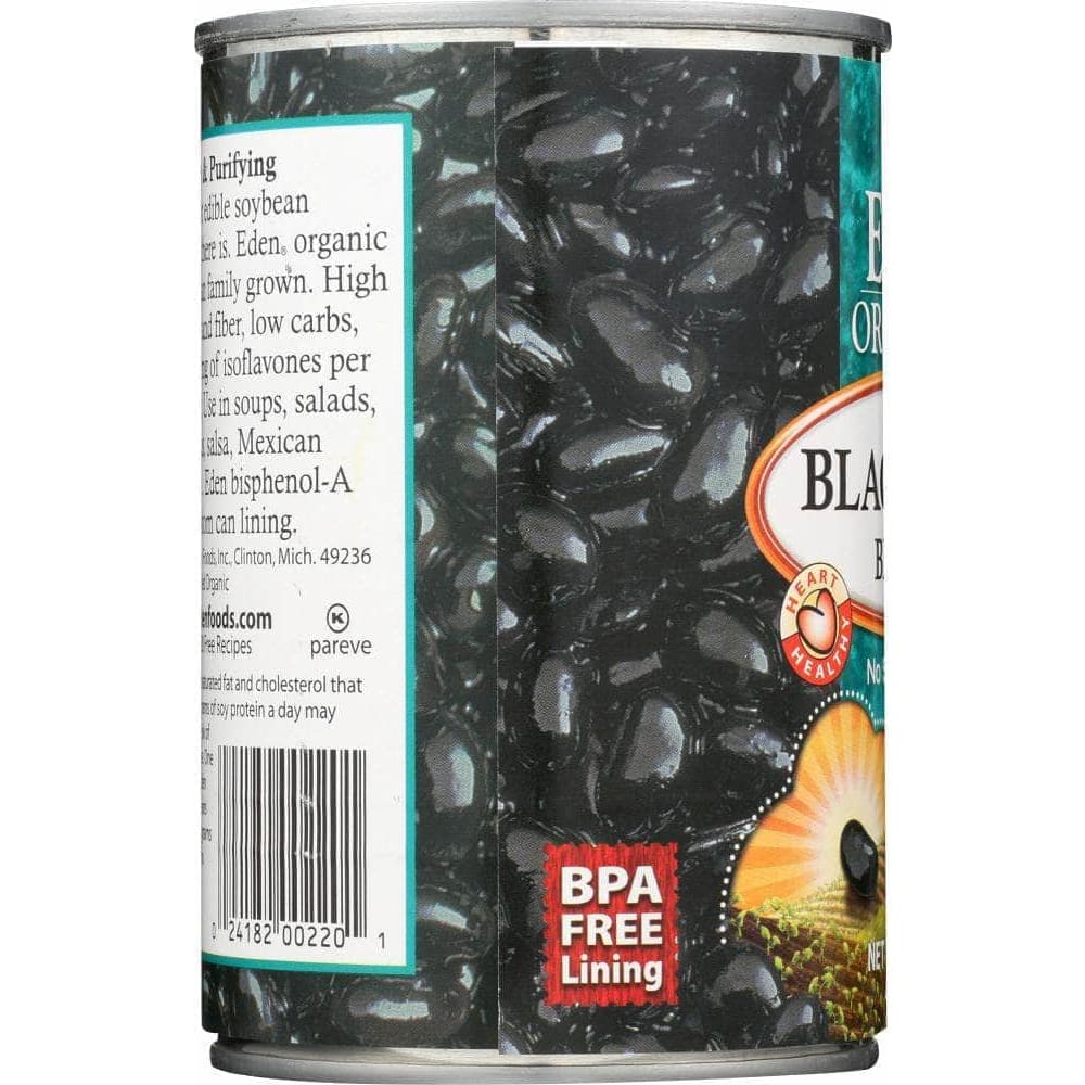 Eden Foods Eden Foods Organic Black Soy Beans, 15 oz