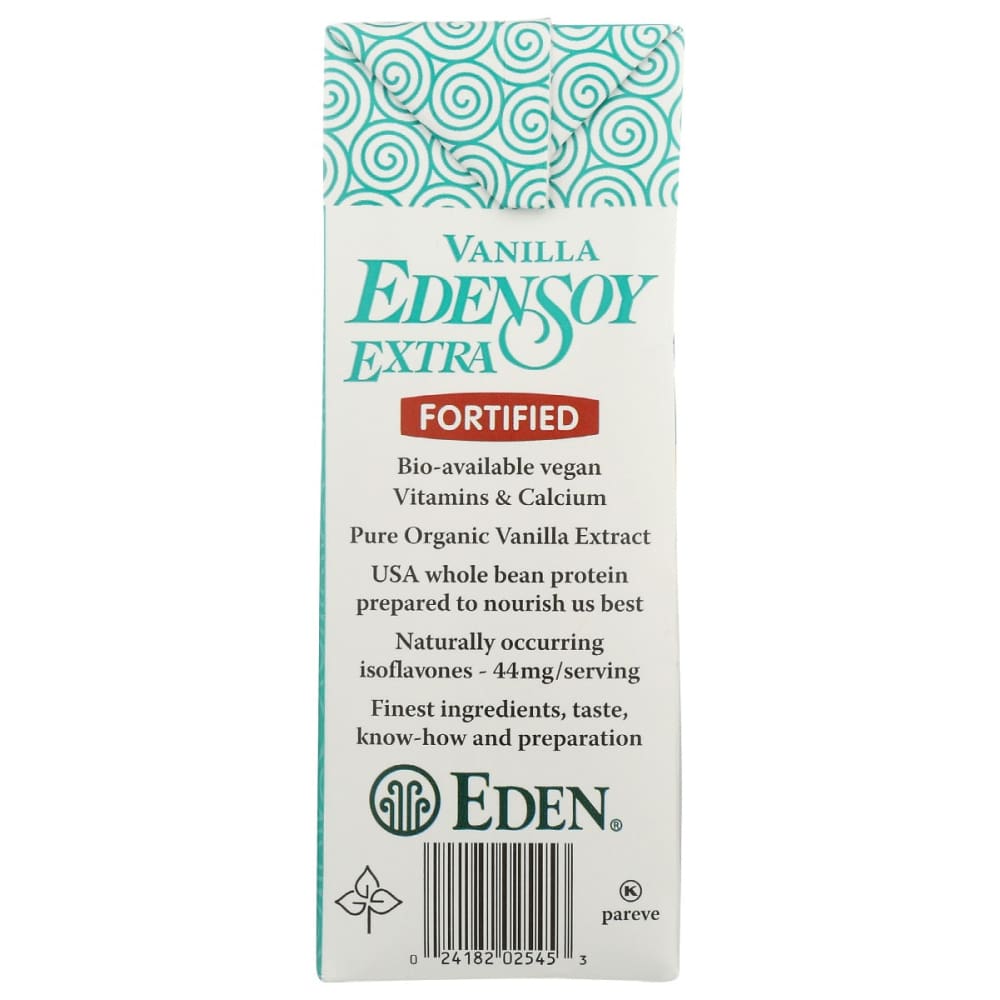 EDEN FOODS: Organic Edensoy Vanilla 32 fo - Grocery > Dairy Dairy Substitutes and Eggs > Milk & Milk Substitutes - EDEN FOODS