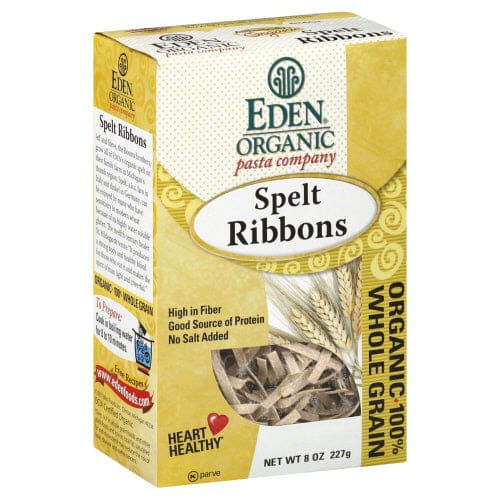 EDEN FOODS: Pasta Spelt Ribbons 8 OZ (Pack of 5) - EDEN FOODS