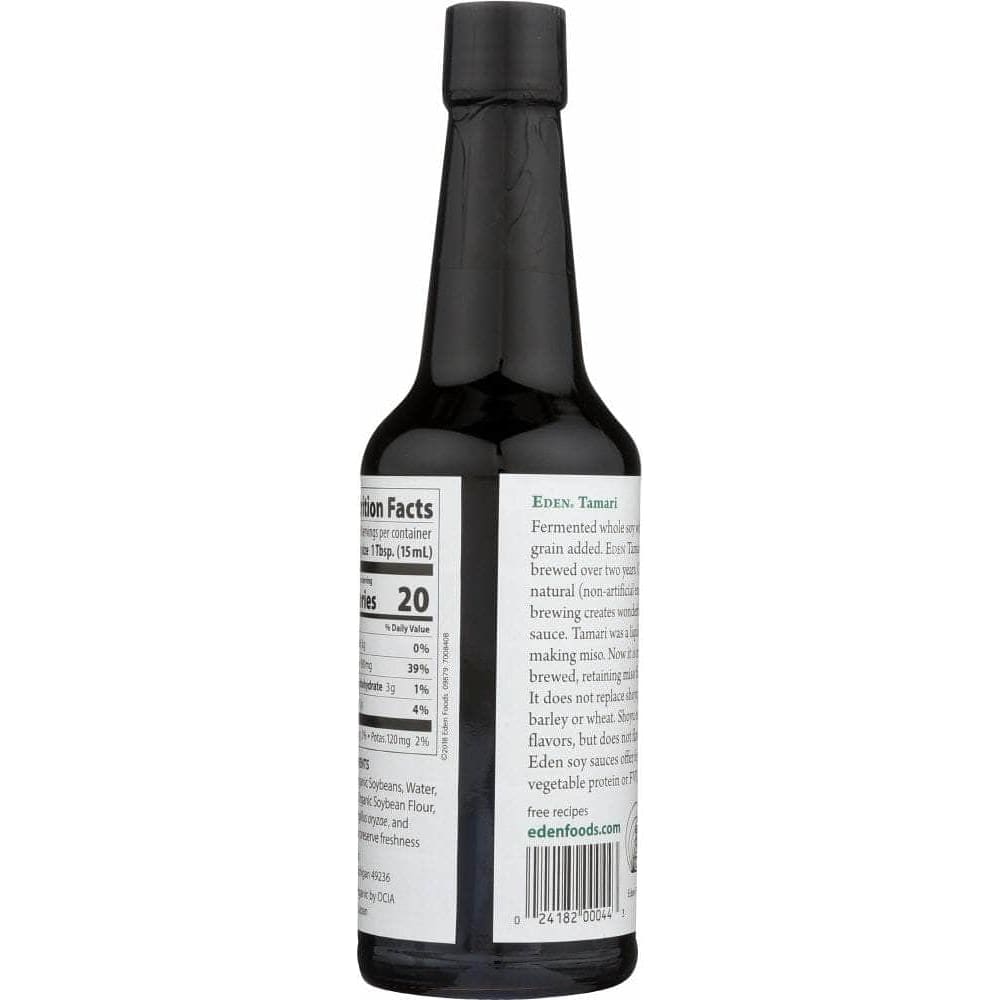 EDEN FOODS Grocery > Pantry > Condiments EDEN FOODS: Tamari Soy Sauce Organic Imported, 10 oz