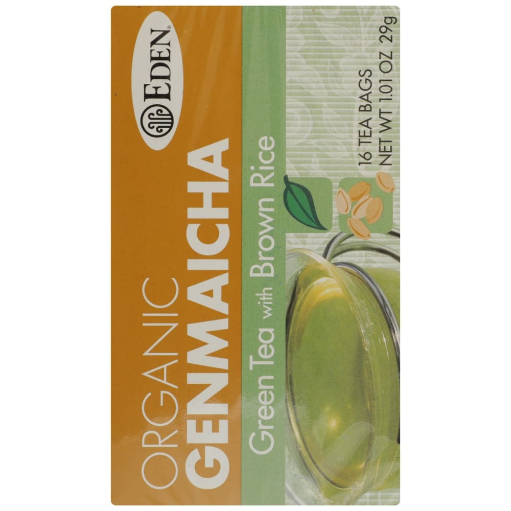 EDEN FOODS: Tea Genmaicha Green Org 16 bg - Grocery > Beverages > Coffee Tea & Hot Cocoa - Eden Foods
