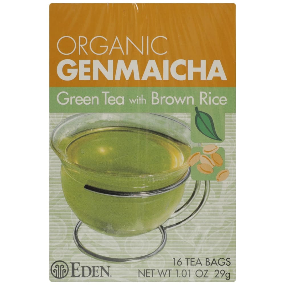 EDEN FOODS: Tea Genmaicha Green Org 16 bg - Grocery > Beverages > Coffee Tea & Hot Cocoa - Eden Foods