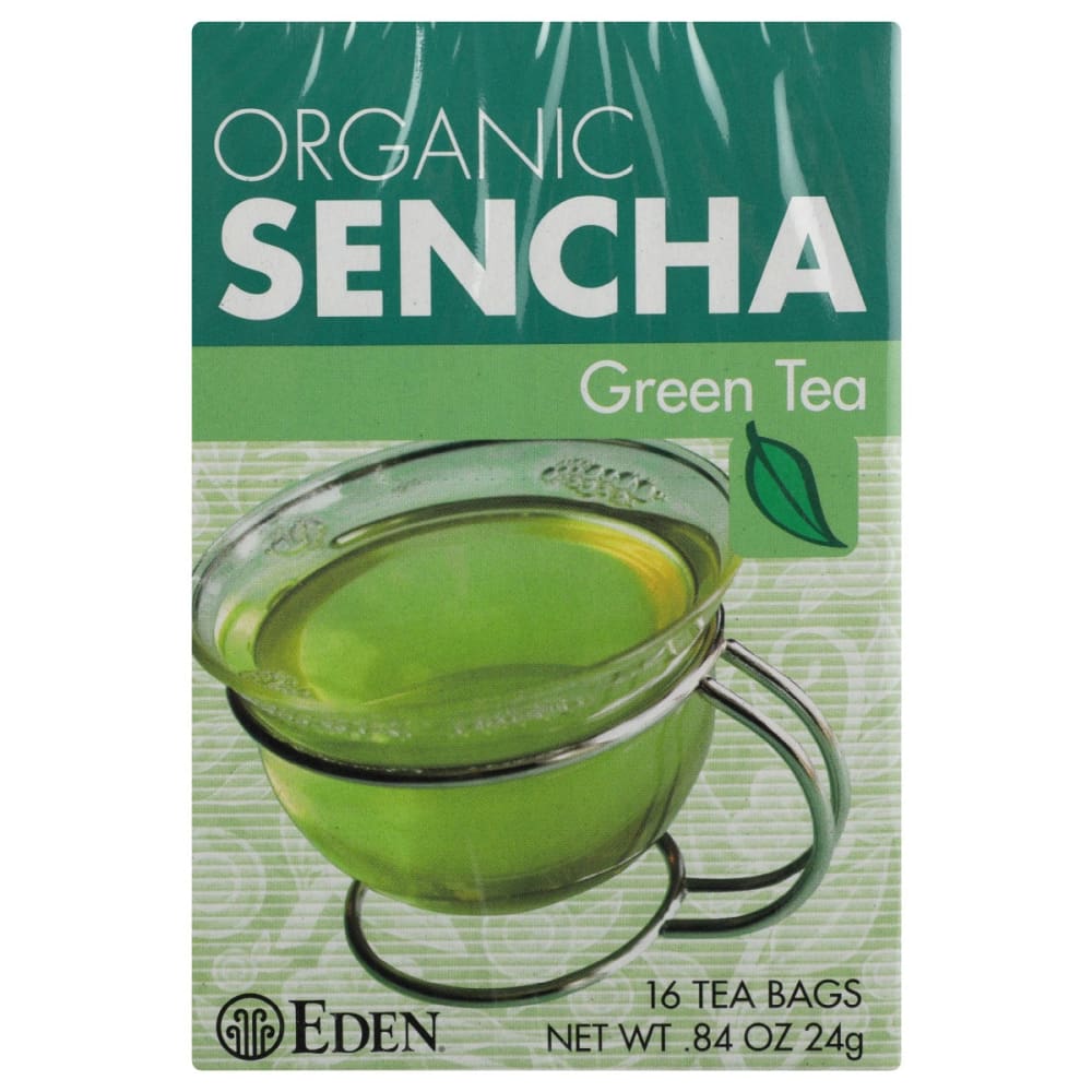 EDEN FOODS: Tea Sencha Green Org 16 bg - Grocery > Beverages > Coffee Tea & Hot Cocoa - Eden Foods