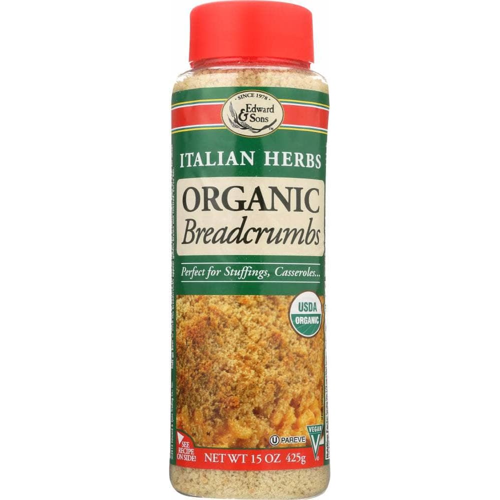 Edward & Sons Edward & Sons Breadcrumb Italian Organic, 15 oz