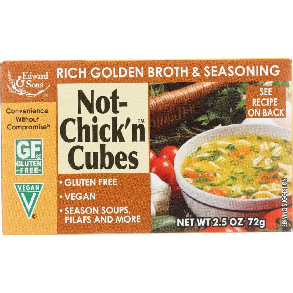 Edward & Sons Edward & Sons Not-Chick'n Natural Bouillon Cubes, 2.5 oz