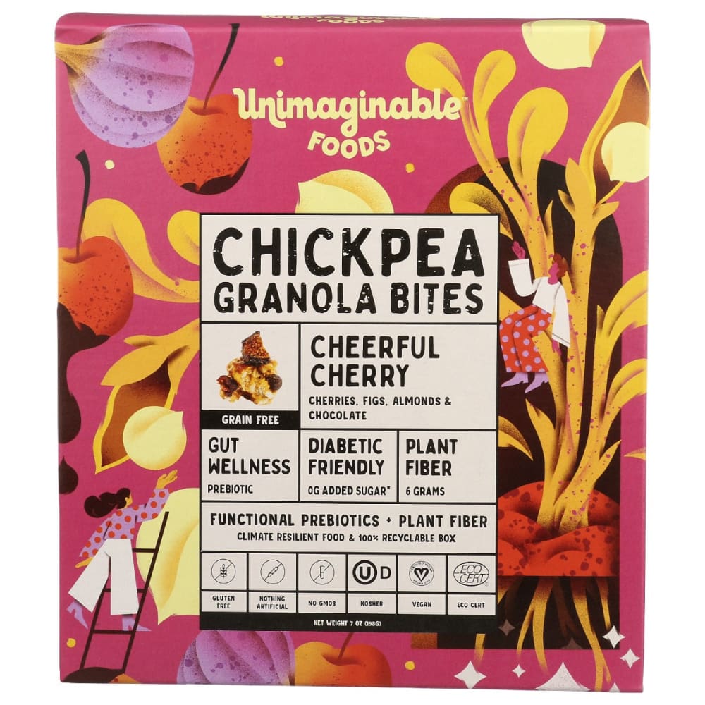 EFFI: Cheerful Cherry Chickpea Granola Bites 7 oz - Grocery > Breakfast > Breakfast Foods - EFFI