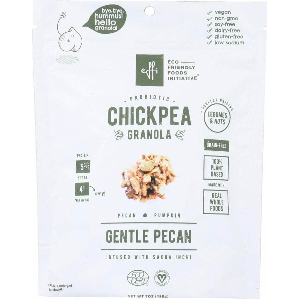 Effi Effi Granola Chickpea Gentle Pecan, 7 oz