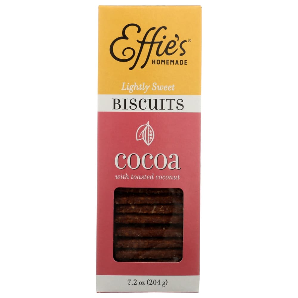 EFFIES HOMEMADE: Cocoa Biscuits 7.2 oz (Pack of 4) - EFFIES HOMEMADE