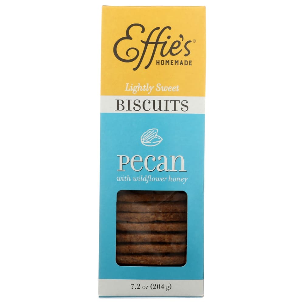 EFFIES HOMEMADE: Pecan Biscuits 7.2 oz (Pack of 4) - EFFIES HOMEMADE