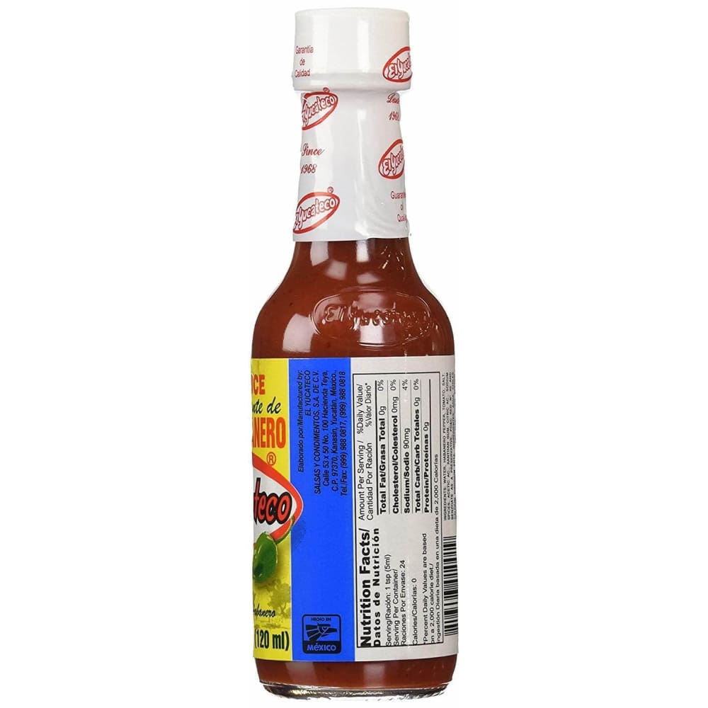 El Yucateco El Yucateco Red Habanero Hot Sauce, 4 Oz