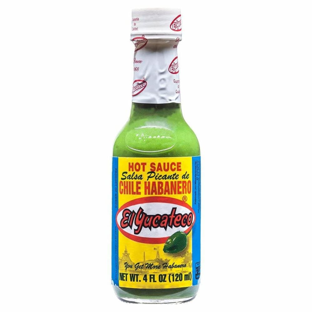 EL YUCATECO EL YUCATECO Sauce Habanero Grn Hot, 4 oz