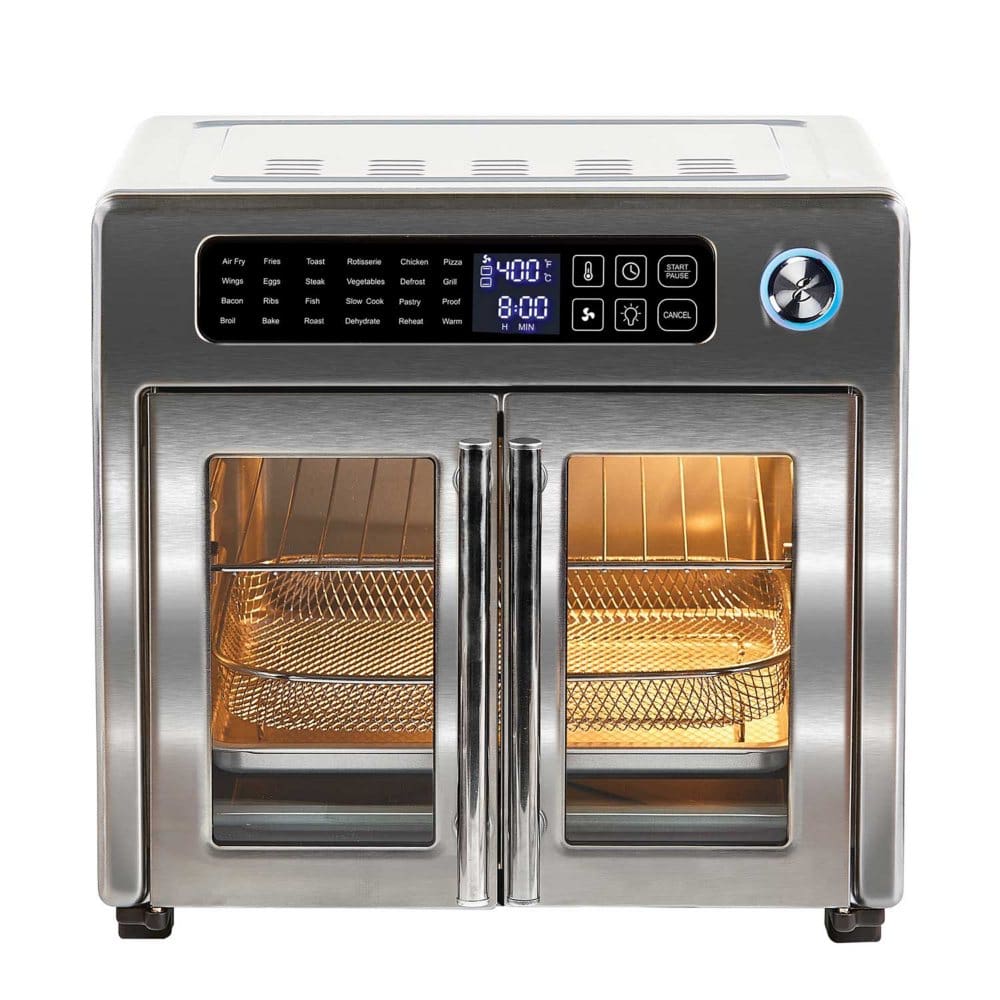 Emeril Lagasseâ„¢ Stainless Steel 10-in-1 French Door AirFryer 360 - Air Fryers - Emeril