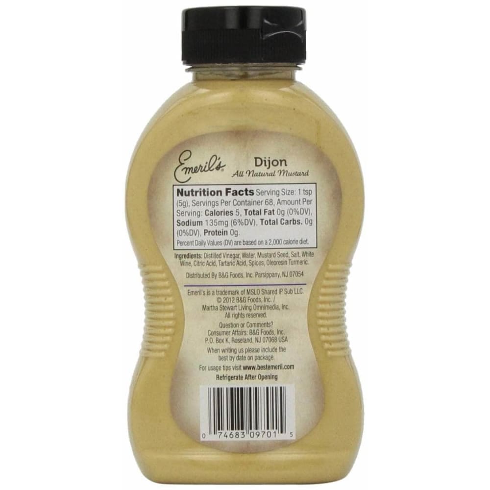 Emerils Emeril's Mustard Dijon, 12 oz