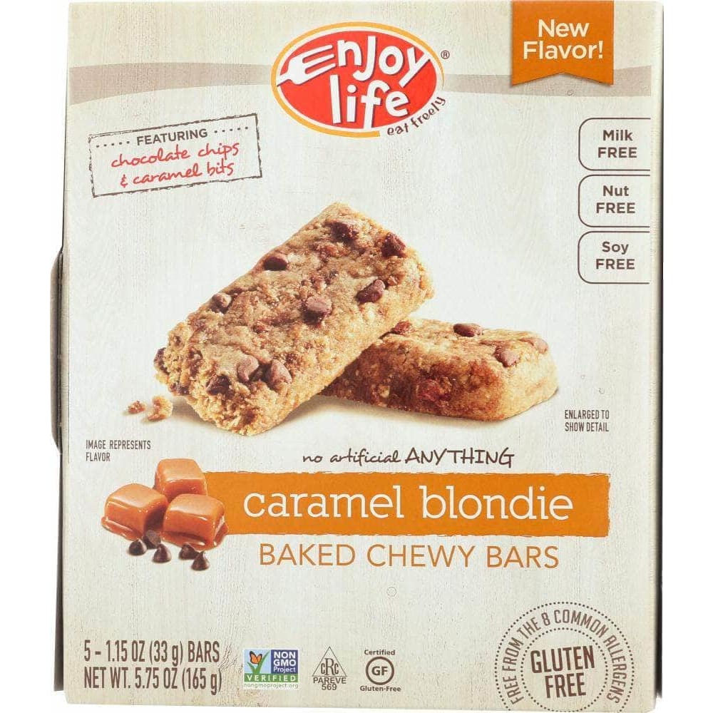 Enjoy Life Foods Enjoy Life Bar Snack Gluten Free Caramel Blondie  , 5.75 oz