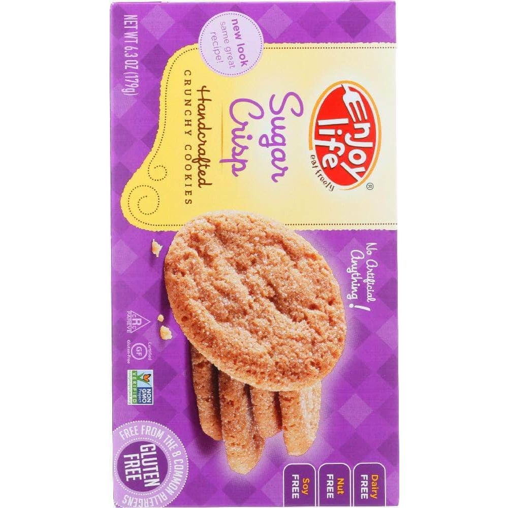 Enjoy Life Foods Enjoy Life Handcrafted Crunchy Cookies Sugar Crisp, 6.3 oz