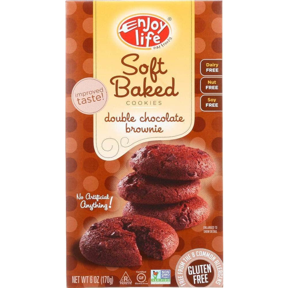 Enjoy Life Foods Enjoy Life Soft Baked Cookies Double Chocolate Brownie, 6 oz