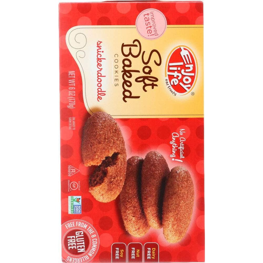 Enjoy Life Foods Enjoy Life Soft-Baked Cookies Gluten Free Snickerdoodle, 6 oz