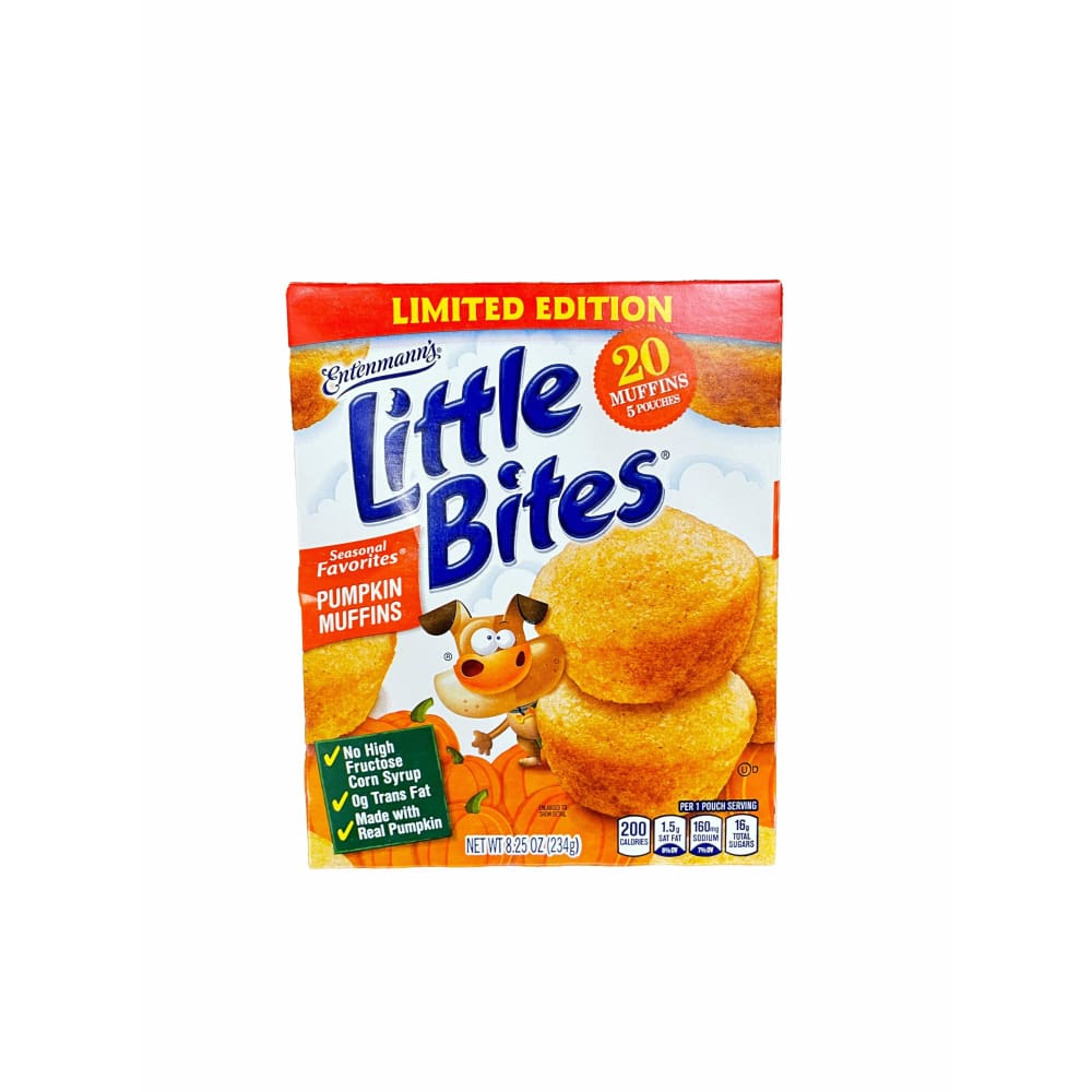 Entenmann's Little Bites Seasonal Limited Edition Pumpkin Mini Muffins ...